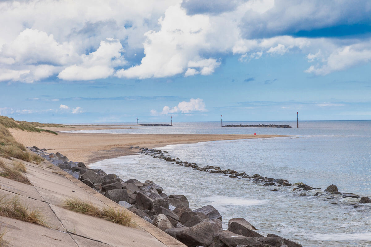 Beach view at Sea Palling