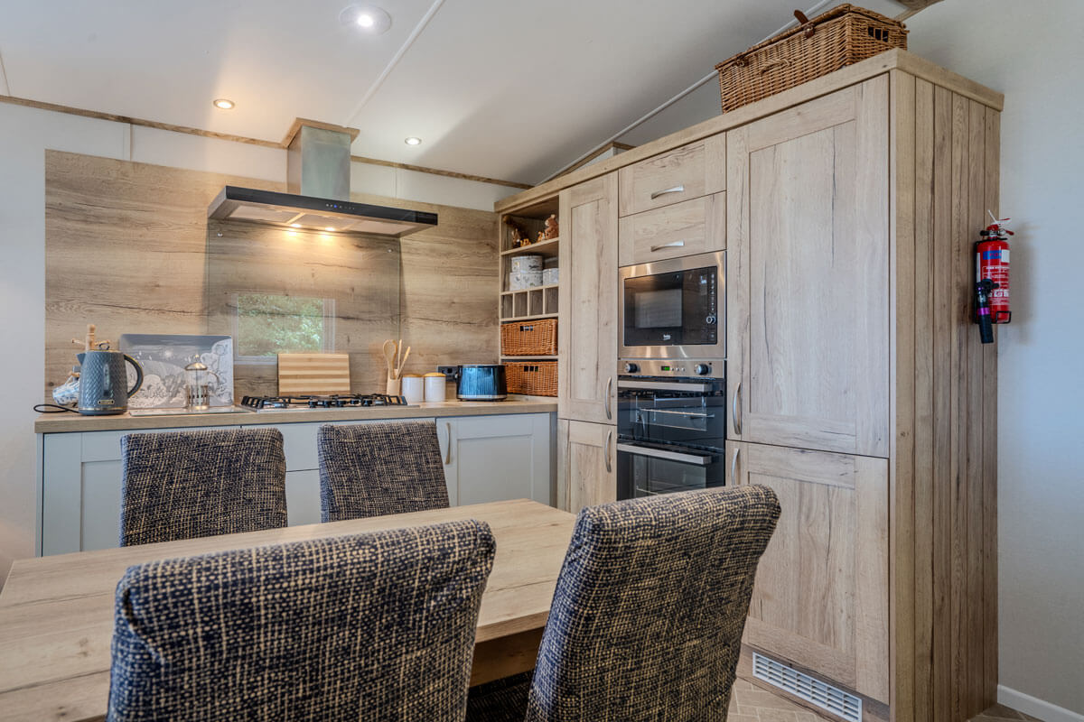 fully equipped kitchen photography