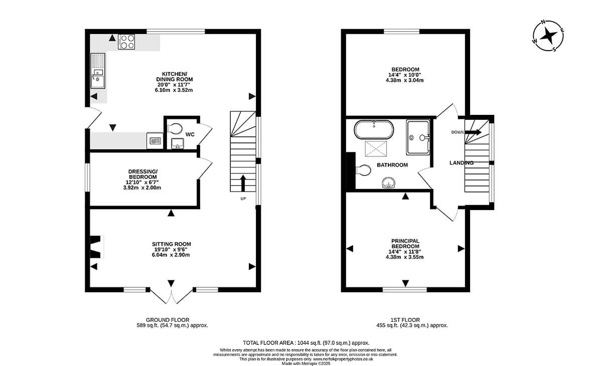floor plan of a house in Carlton