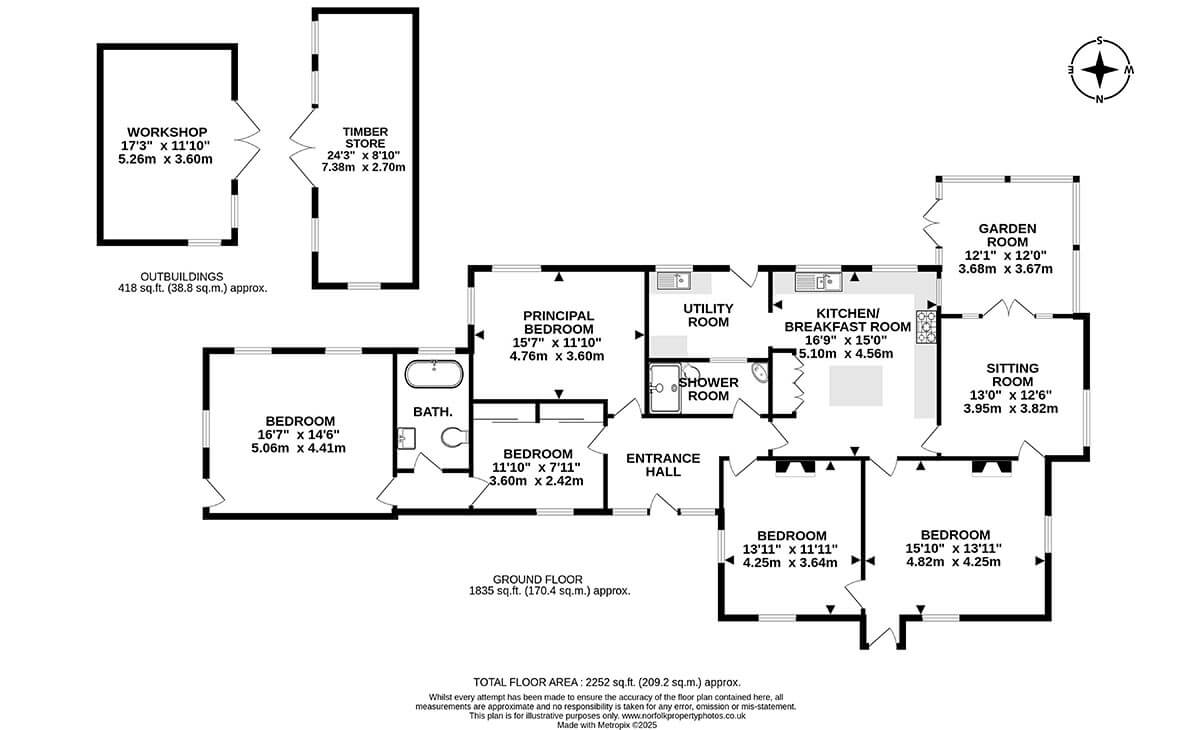 floor plan from a Ringland property